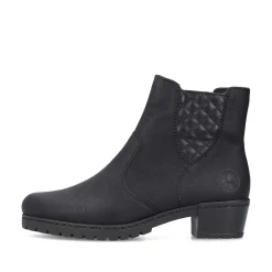 Rieker Women'S Ankle Boots Jet Black
