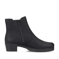 Rieker Women'S Ankle Boots Jet Black