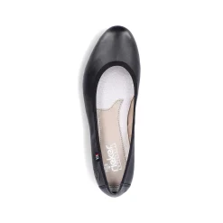 Rieker Women'S Ballerinas Glossy Black