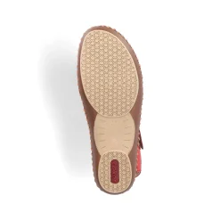 Rieker Women'S Ballerinas Fire Red