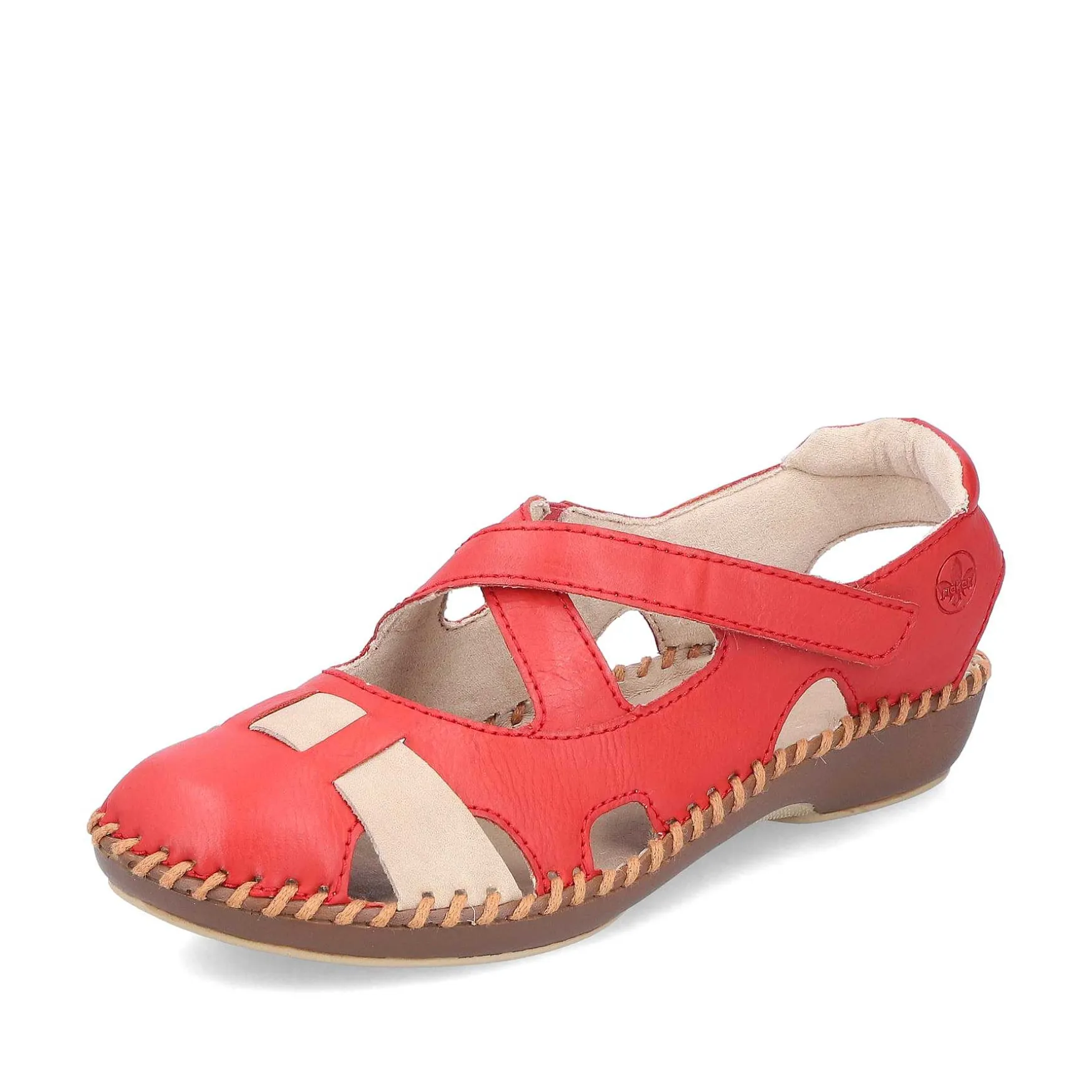 Rieker Women'S Ballerinas Fire Red