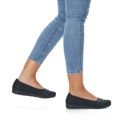 Rieker Women'S Ballerinas Night Black