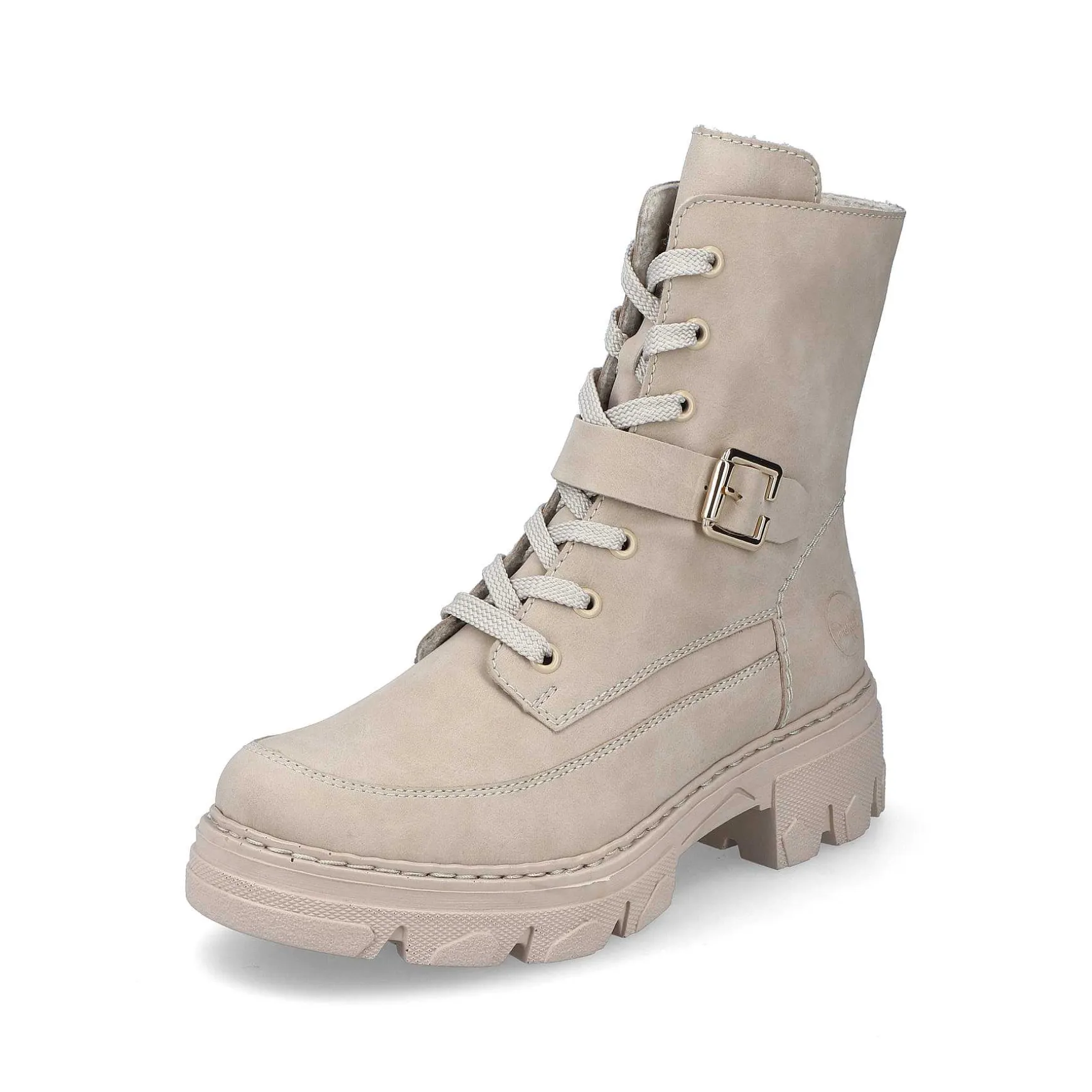 Rieker Women'S Biker Boots Champagne