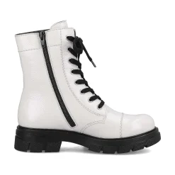 Rieker Women'S Biker Boots Pure White