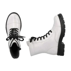 Rieker Women'S Biker Boots Pure White