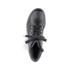 Rieker Women'S Biker Boots Jet Black