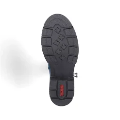 Rieker Women'S Biker Boots Petrol-Black