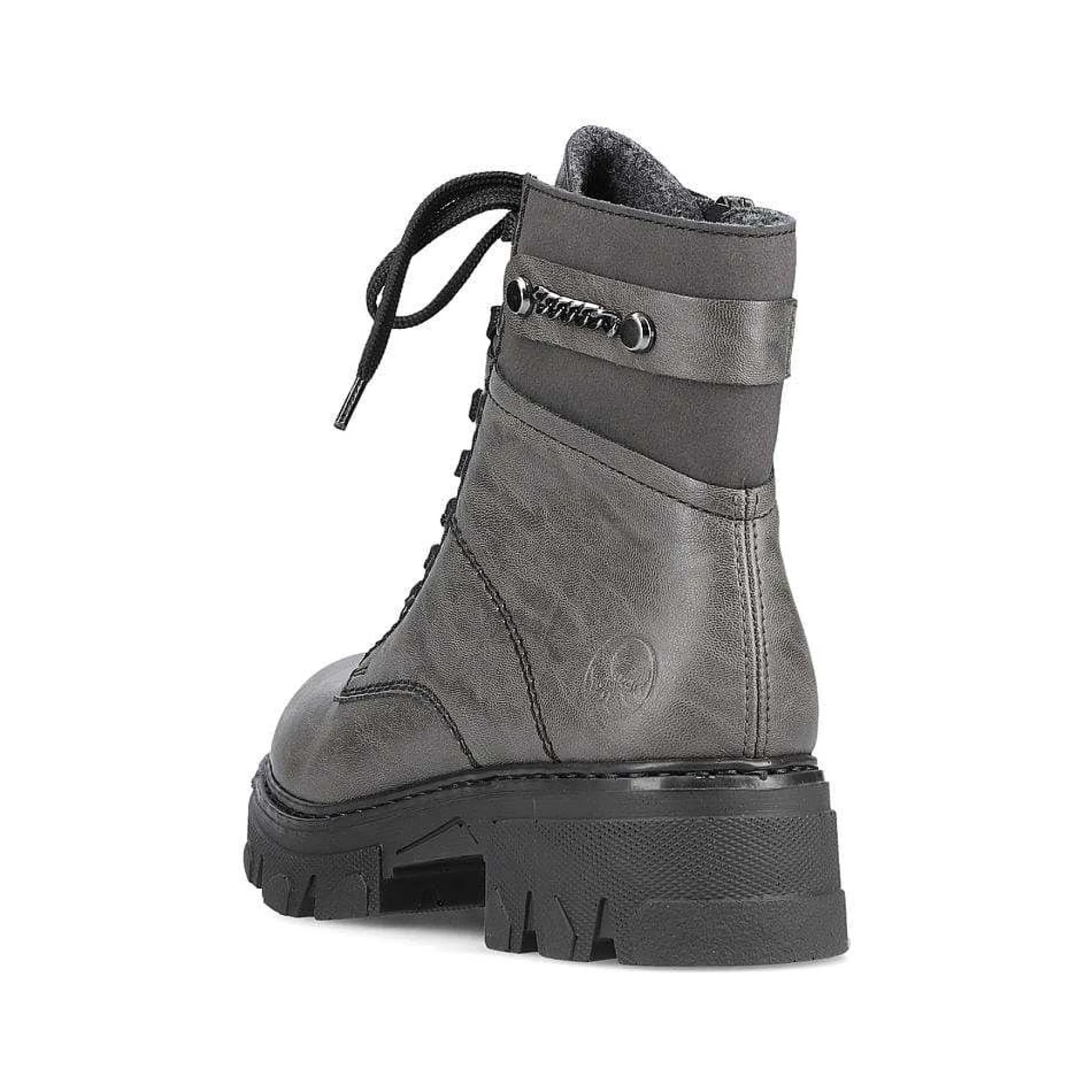 Rieker Women'S Biker Boots Moon Gray