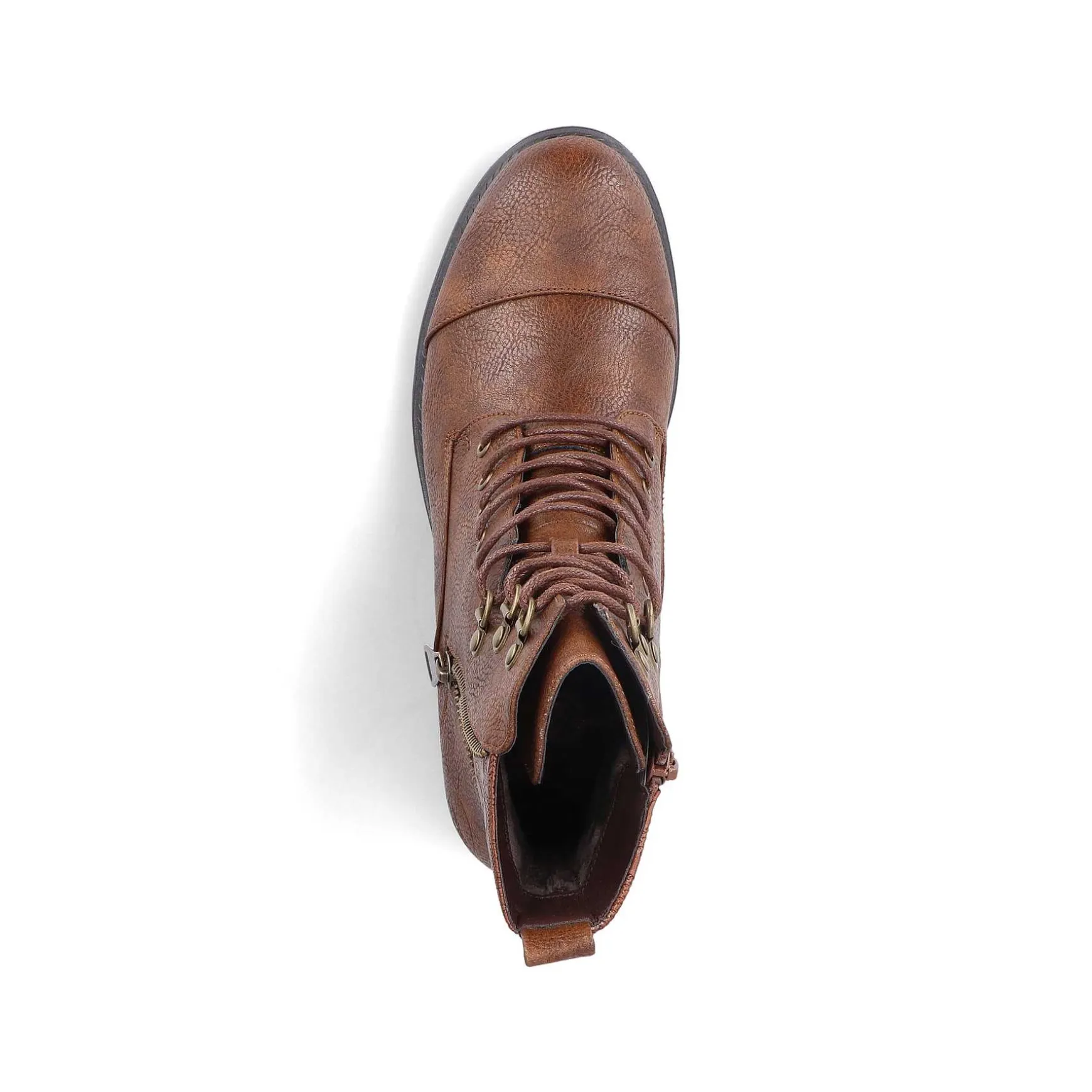 Rieker Women'S Biker Boots Chocolate Brown