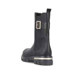 Rieker Women'S Biker Boots Jet Black