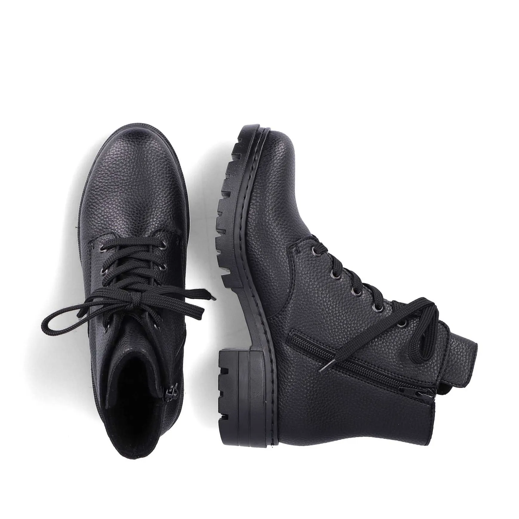 Rieker Women'S Biker Boots Night Black