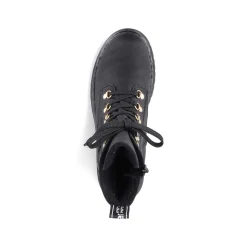 Rieker Women'S Biker Boots Jet Black