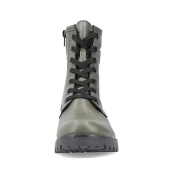 Rieker Women'S Biker Boots Gray Green