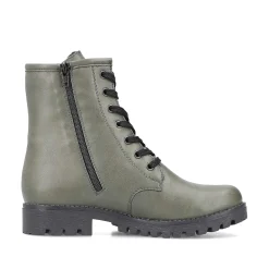 Rieker Women'S Biker Boots Gray Green