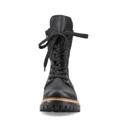 Rieker Women'S Biker Boots Graphite Black