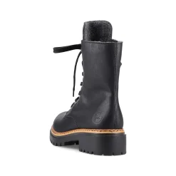 Rieker Women'S Biker Boots Graphite Black