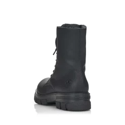 Rieker Women'S Biker Boots Graphite Black