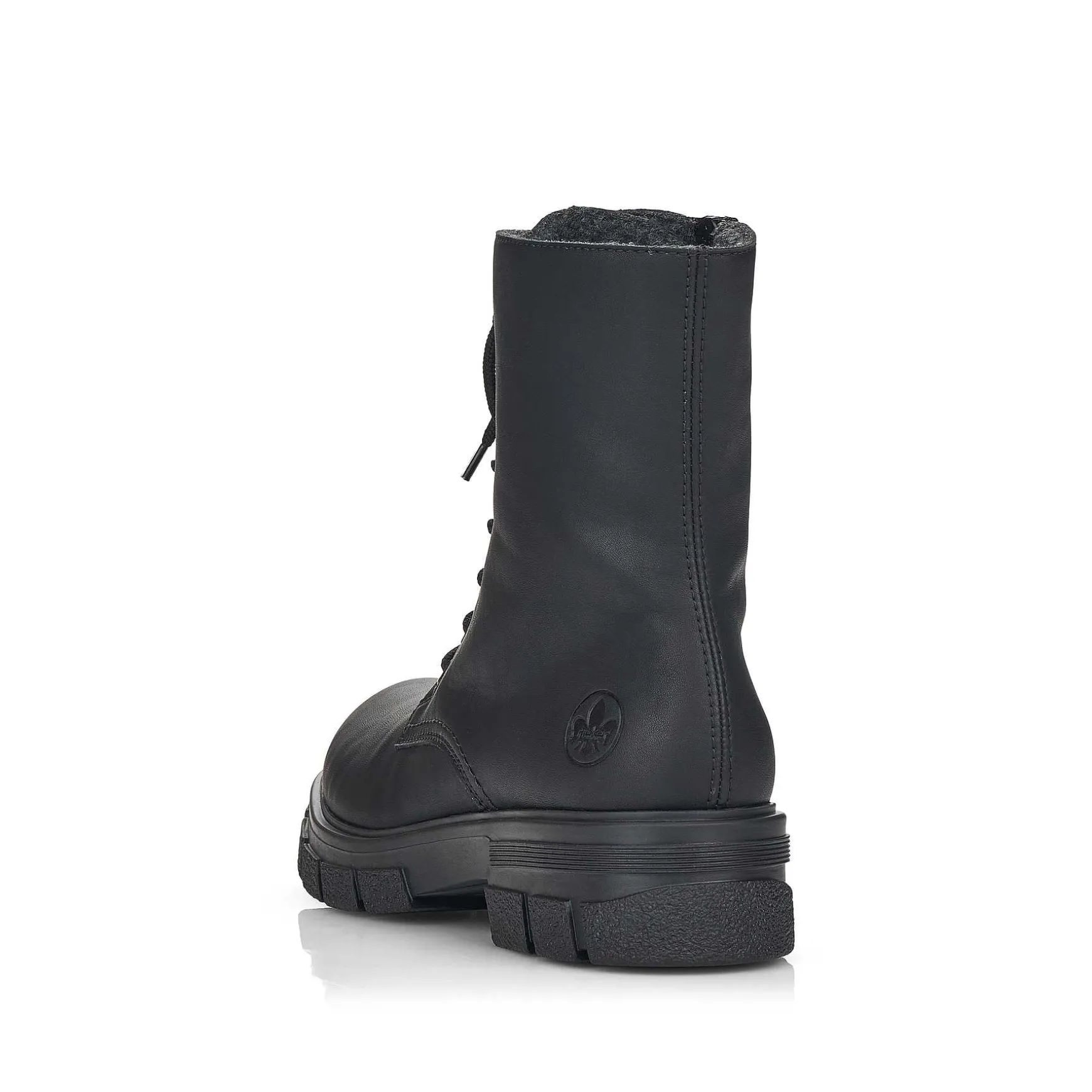 Rieker Women'S Biker Boots Graphite Black