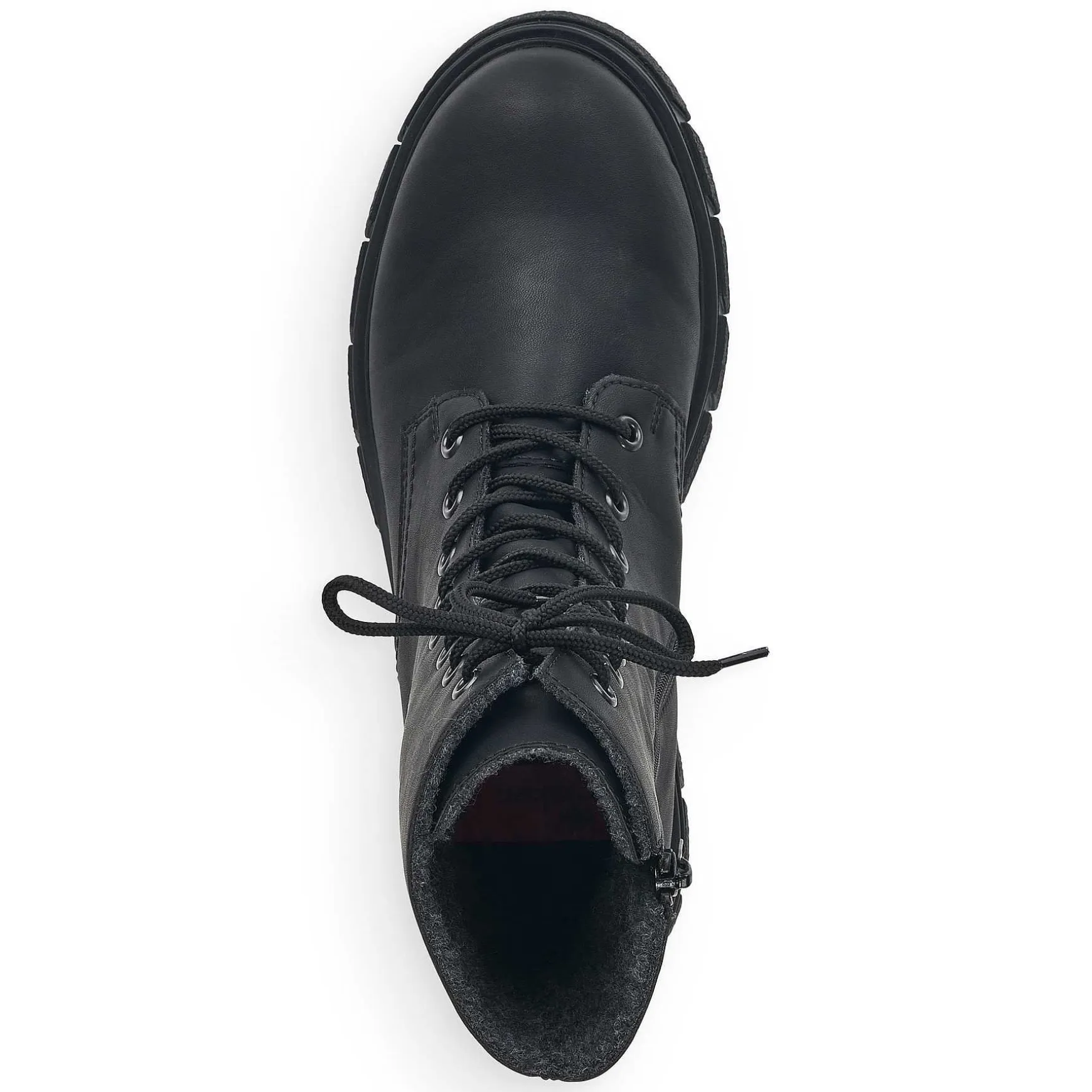 Rieker Women'S Biker Boots Graphite Black