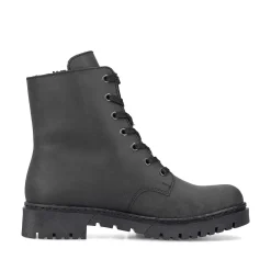 Rieker Women'S Biker Boots Jet Black