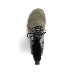 Rieker Women'S Biker Boots Leaf Green