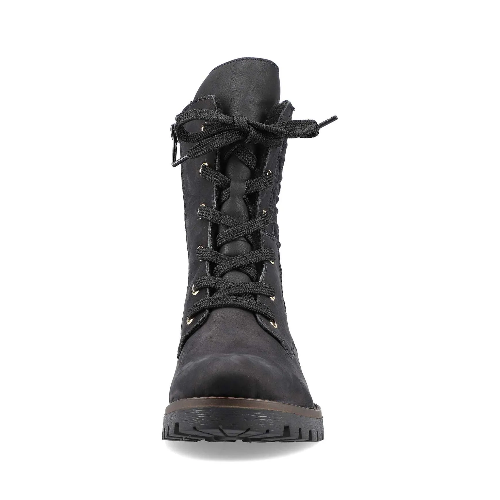 Rieker Women'S Biker Boots Jet Black