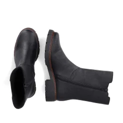 Rieker Women'S Chelsea Boots Jet Black