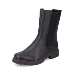 Rieker Women'S Chelsea Boots Jet Black