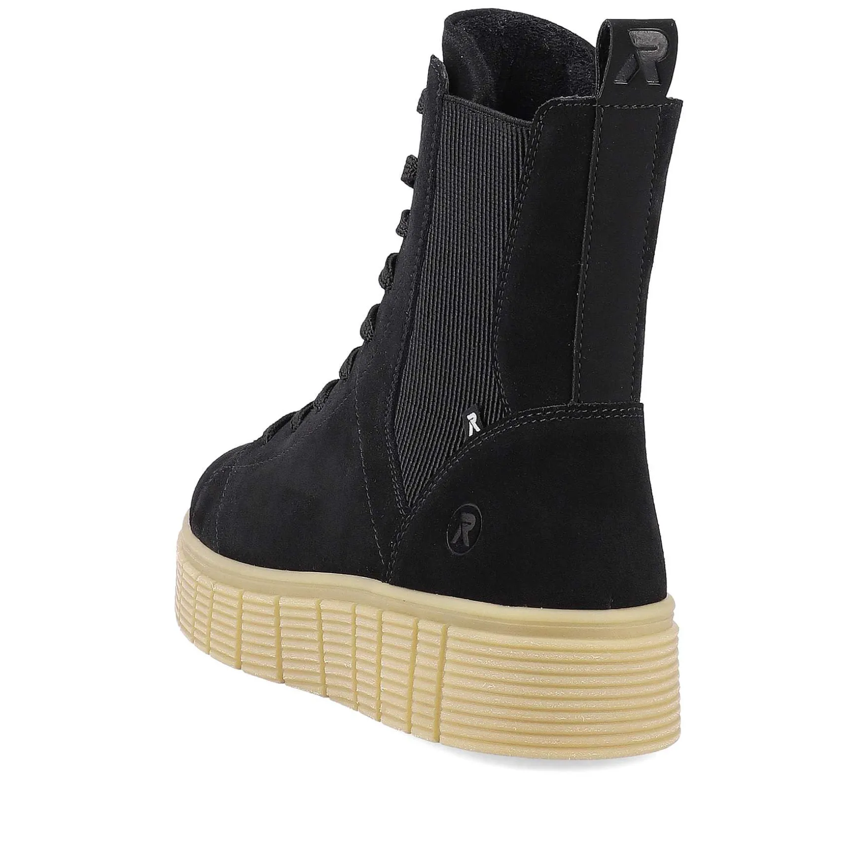 Rieker Women'S Chelsea Boots Urban-Black Sand-Beige