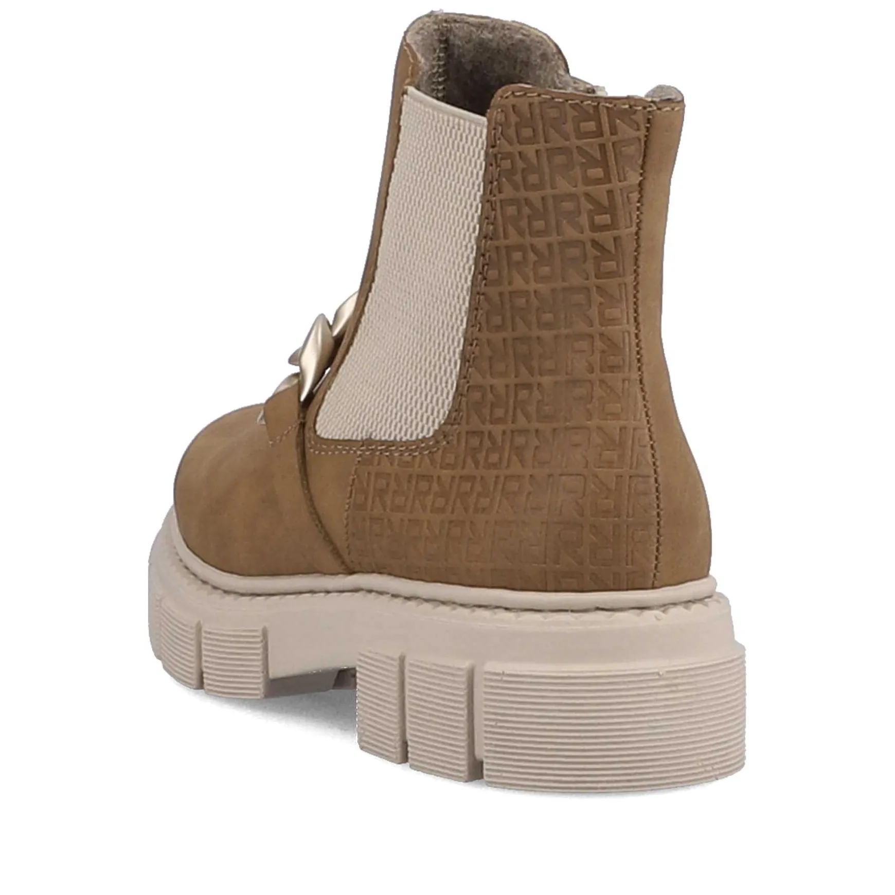 Rieker Women'S Chelsea Boots Camel Brown