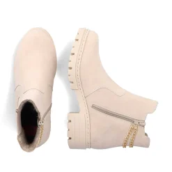 Rieker Women'S Chelsea Boots Light Beige