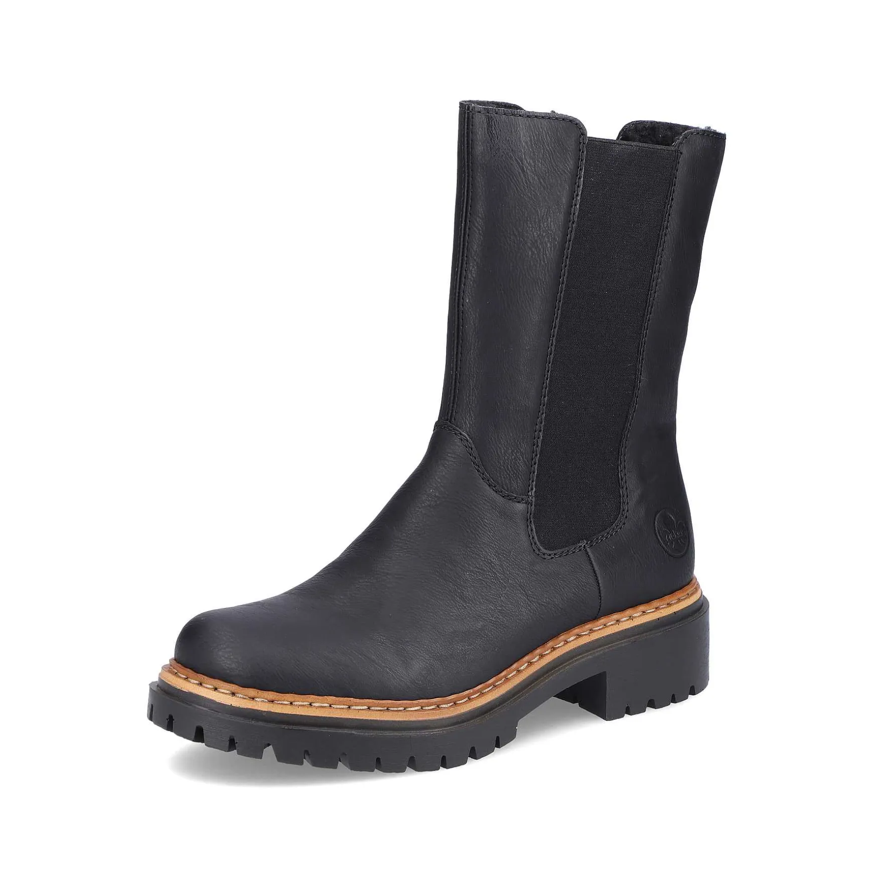 Rieker Women'S Chelsea Boots Night Black