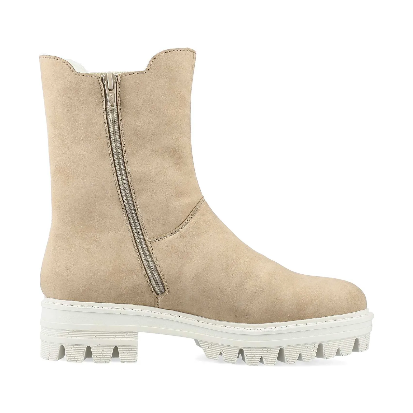 Rieker Women'S Chelsea Boots Sand Beige