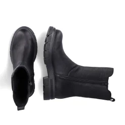 Rieker Women'S Chelsea Boots Jet Black