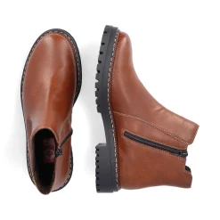 Rieker Women'S Chelsea Boots Fox Brown