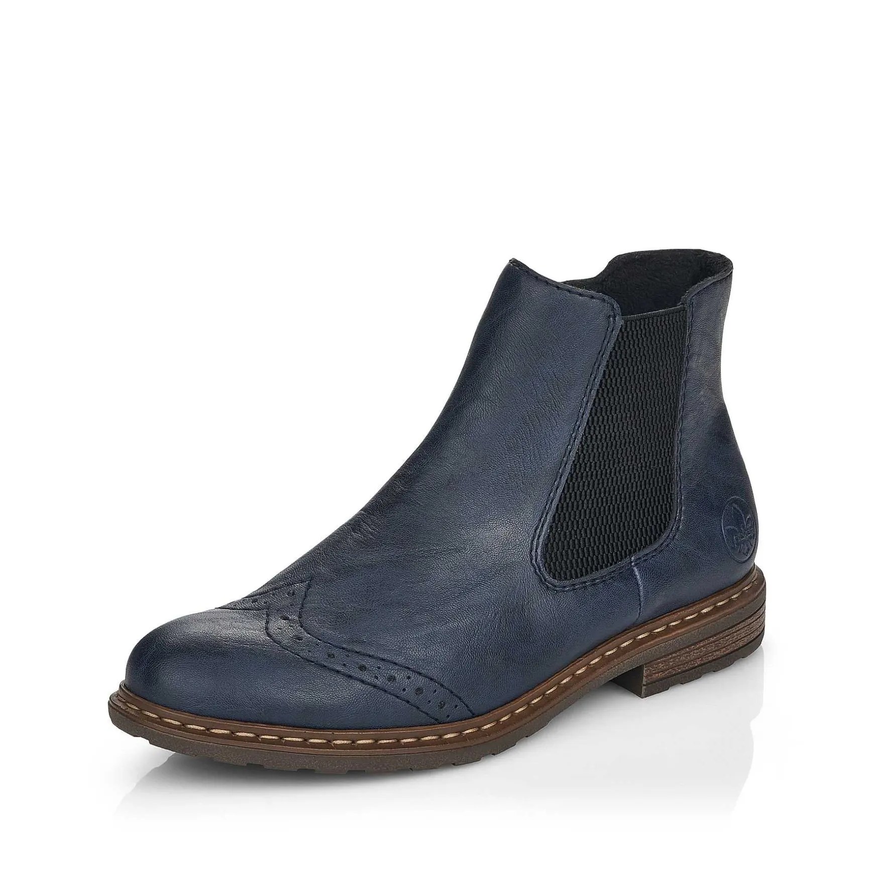 Rieker Women'S Chelsea Boots Navy Blue
