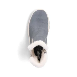 Rieker Women'S Chelsea Boots Grey-Blue-Beige