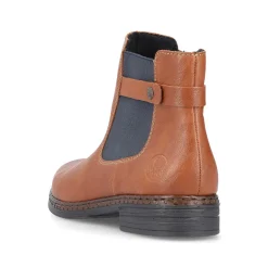 Rieker Women'S Chelsea Boots Fox Brown