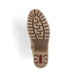 Rieker Women'S Chelsea Boots Brown Beige