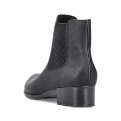 Rieker Women'S Chelsea Boots Midnight Black