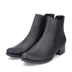 Rieker Women'S Chelsea Boots Midnight Black