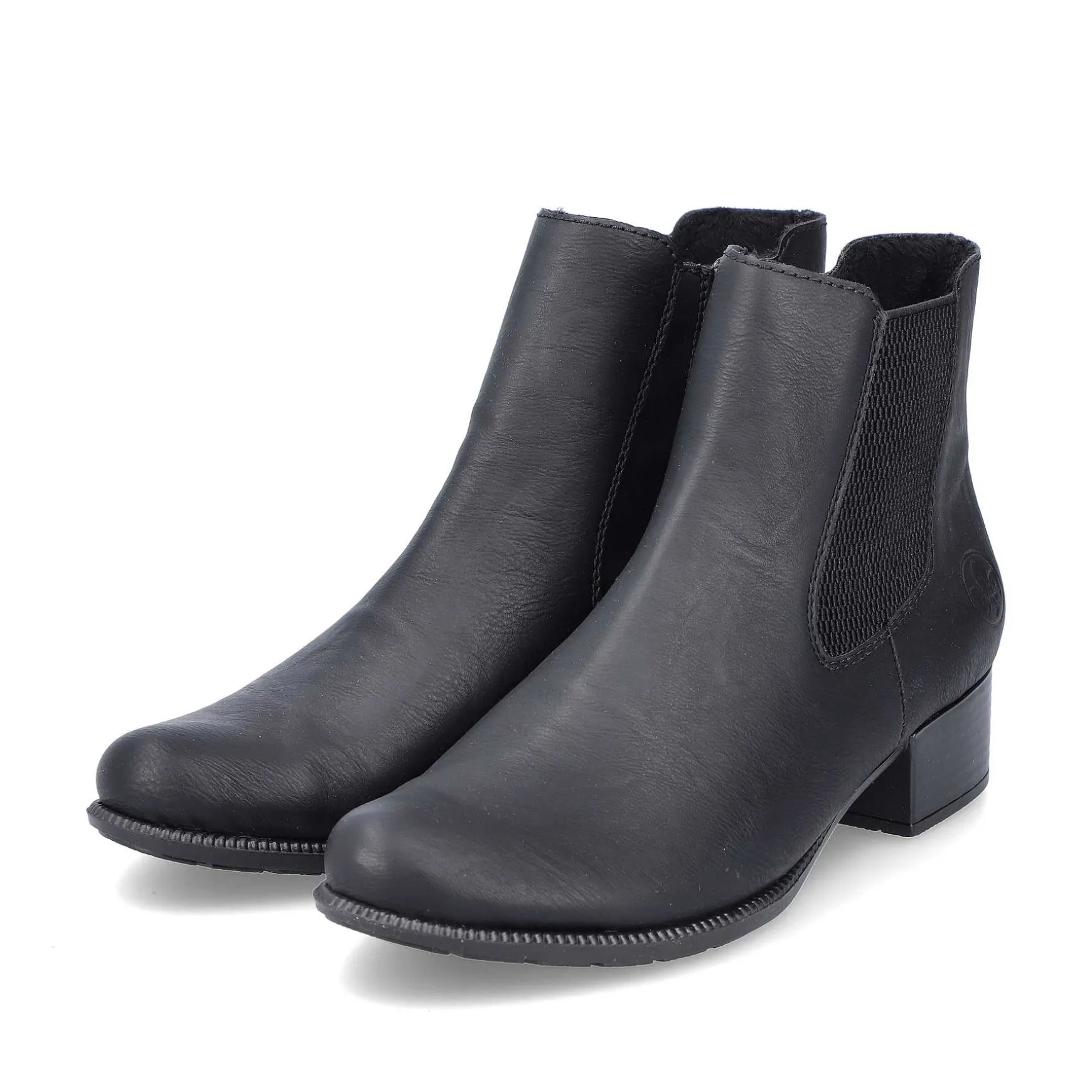 Rieker Women'S Chelsea Boots Midnight Black