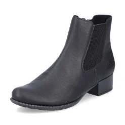 Rieker Women'S Chelsea Boots Midnight Black