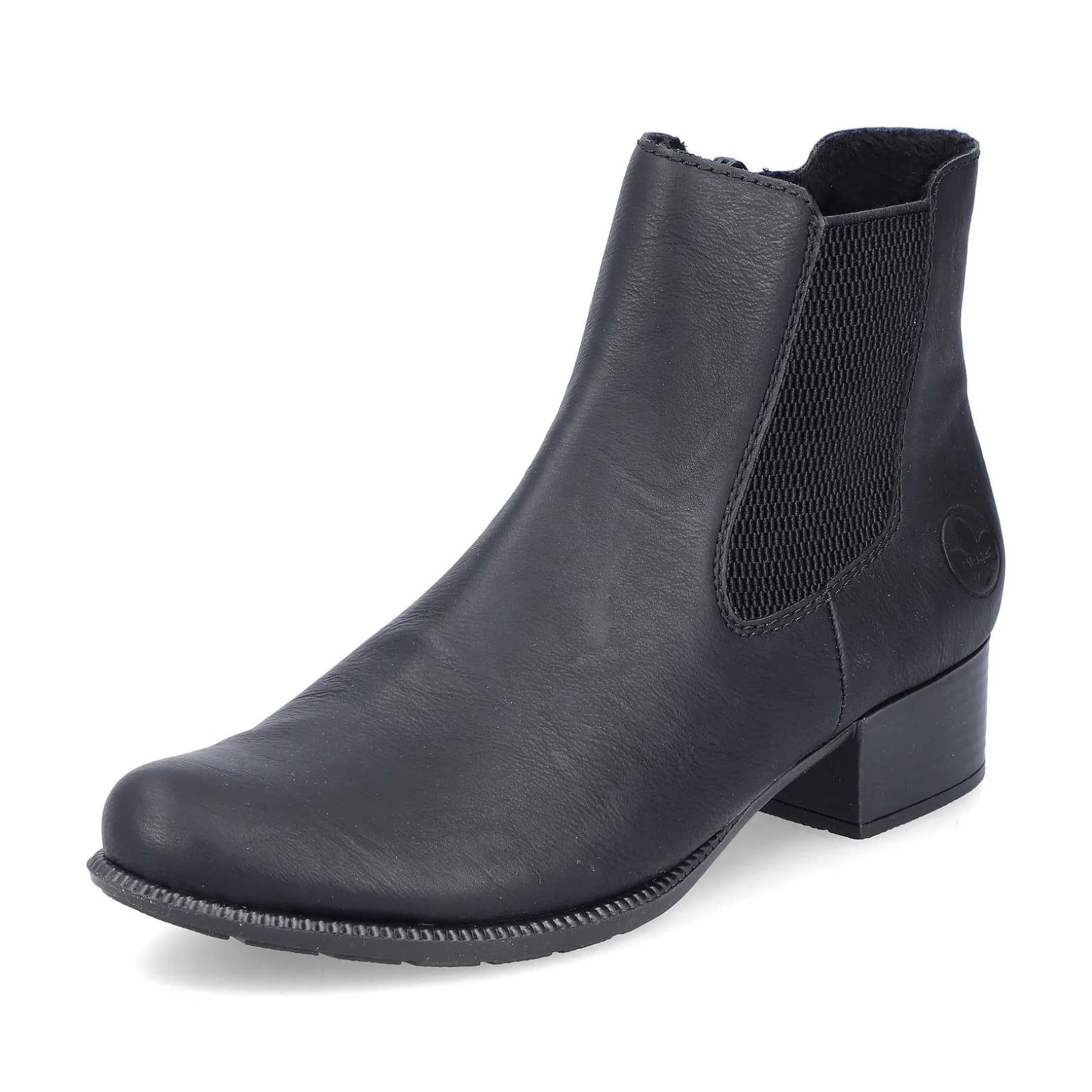 Rieker Women'S Chelsea Boots Midnight Black