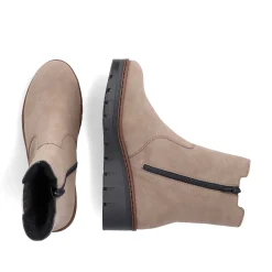 Rieker Women'S Chelsea Boots Champagne