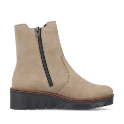 Rieker Women'S Chelsea Boots Champagne