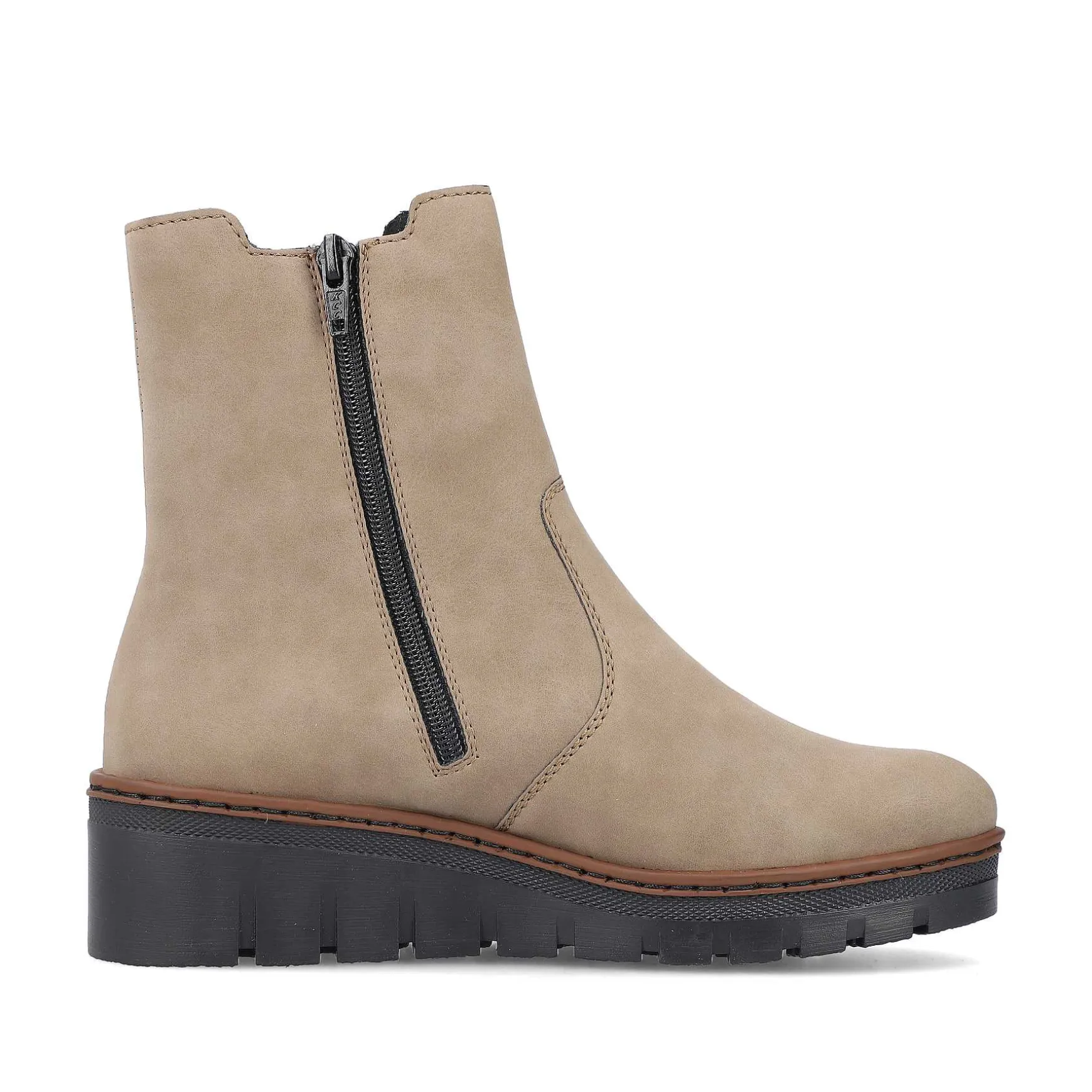 Rieker Women'S Chelsea Boots Champagne