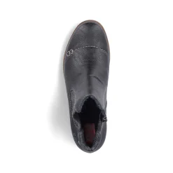 Rieker Women'S Chelsea Boots Asphalt Black