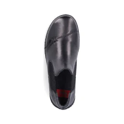 Rieker Women'S Chelsea Boots Glossy Black
