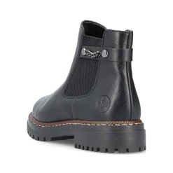 Rieker Women'S Chelsea Boots Night Black